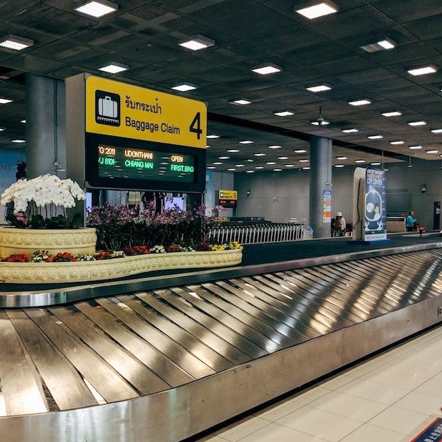 Arrival in CNX airport