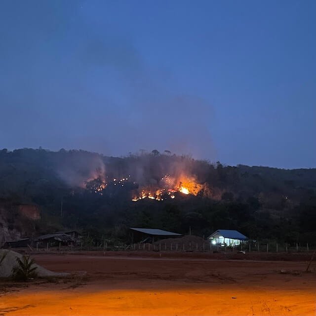 cause of Chiang Mai Burning Season - wild fire