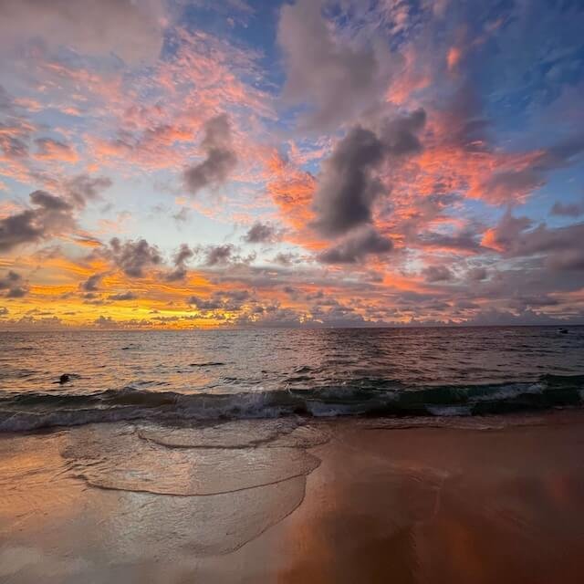 Beautiful phuket sunset southern thailand